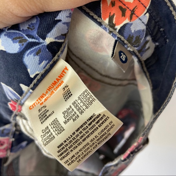 Citizens of humanity Chloe highwaist floral shorts - Picture 6 of 6